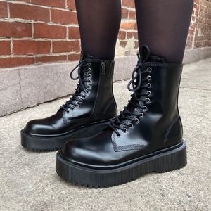 JEFFREY CAMPBELL Platform Combat Boots
